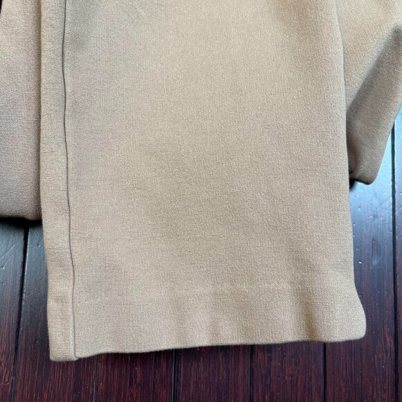 CHICOS Women's Size 0.5 Brown Stretchable, Elastic Waist Taper Leg Ankle Pants - Picture 3 of 10